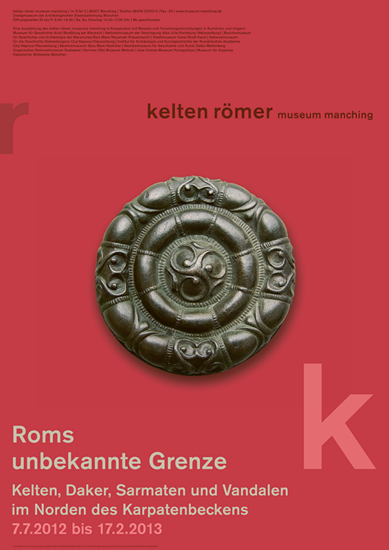Plakat zur Sonderausstellung »Roms unbekannte Grenze«.