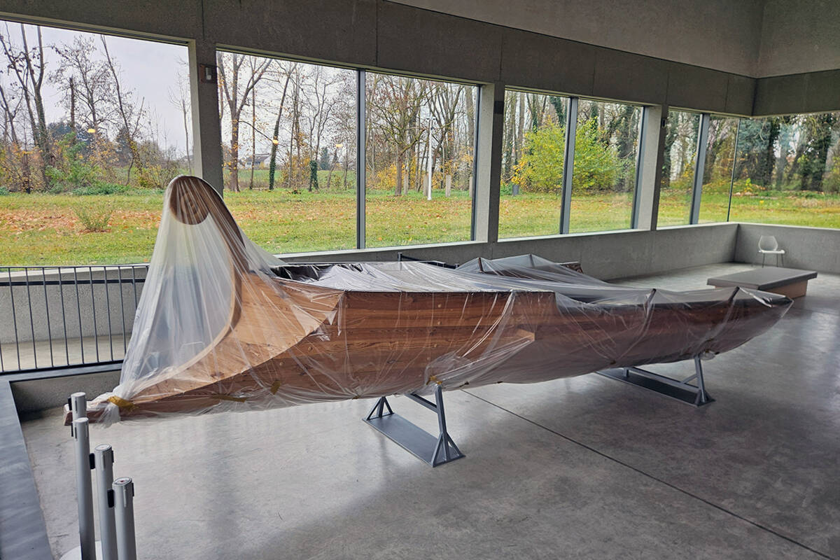 So erging es auch einer Teilrekonstruktion im Maßstab 1:1.