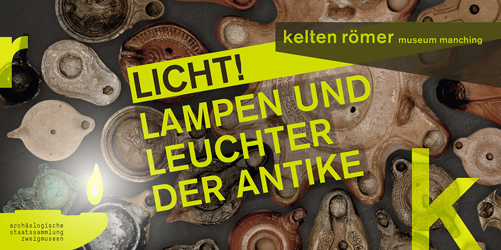 Cover des Flyers zur Sonderausstellung »Licht«.