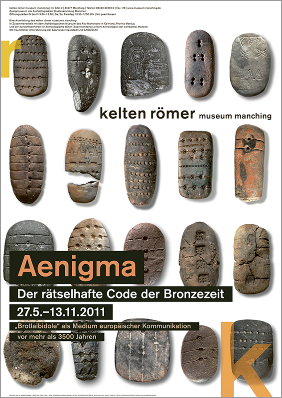 Plakat zur Sonderausstellung »Aenigma«