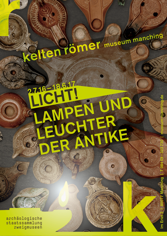 Plakat zur Sonderausstellung »Licht«.